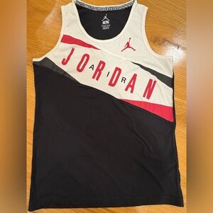 Jordan Kids Tank Top - Black, White, Red